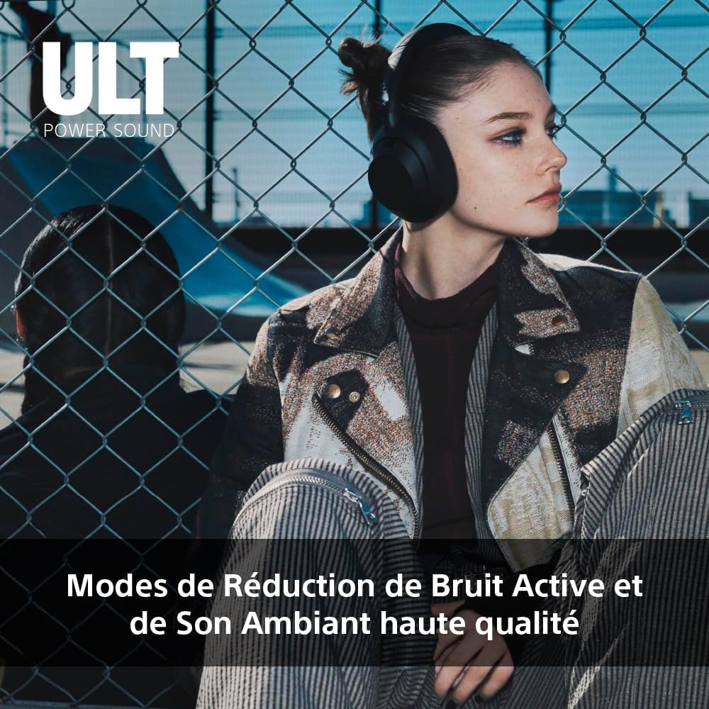 Detalle de Sony ULT Wear — Casque Bluetooth sans Fil avec ULT Power Sound