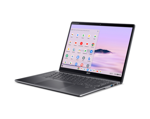 Detalle 2 de Acer Chromebook Plus Spin 514 tactile (CP514-4HN) – 14 pouces, Core i3, 8 Go RAM, 256 Go SSD