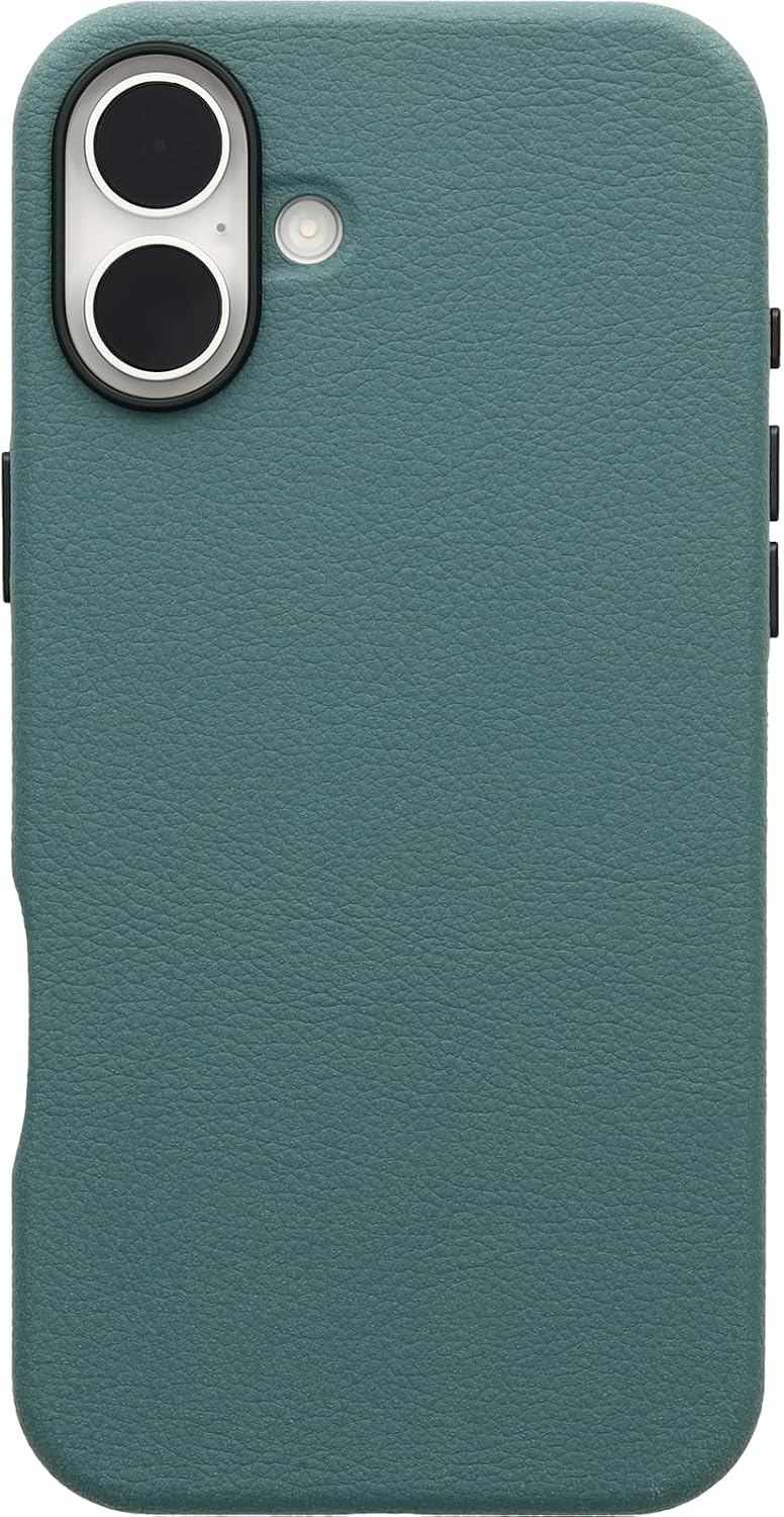 Detalle 2 de Otterbox Symmetry Cactus Leather MagSafe iPhone 16 Plus coque antichoc 3×