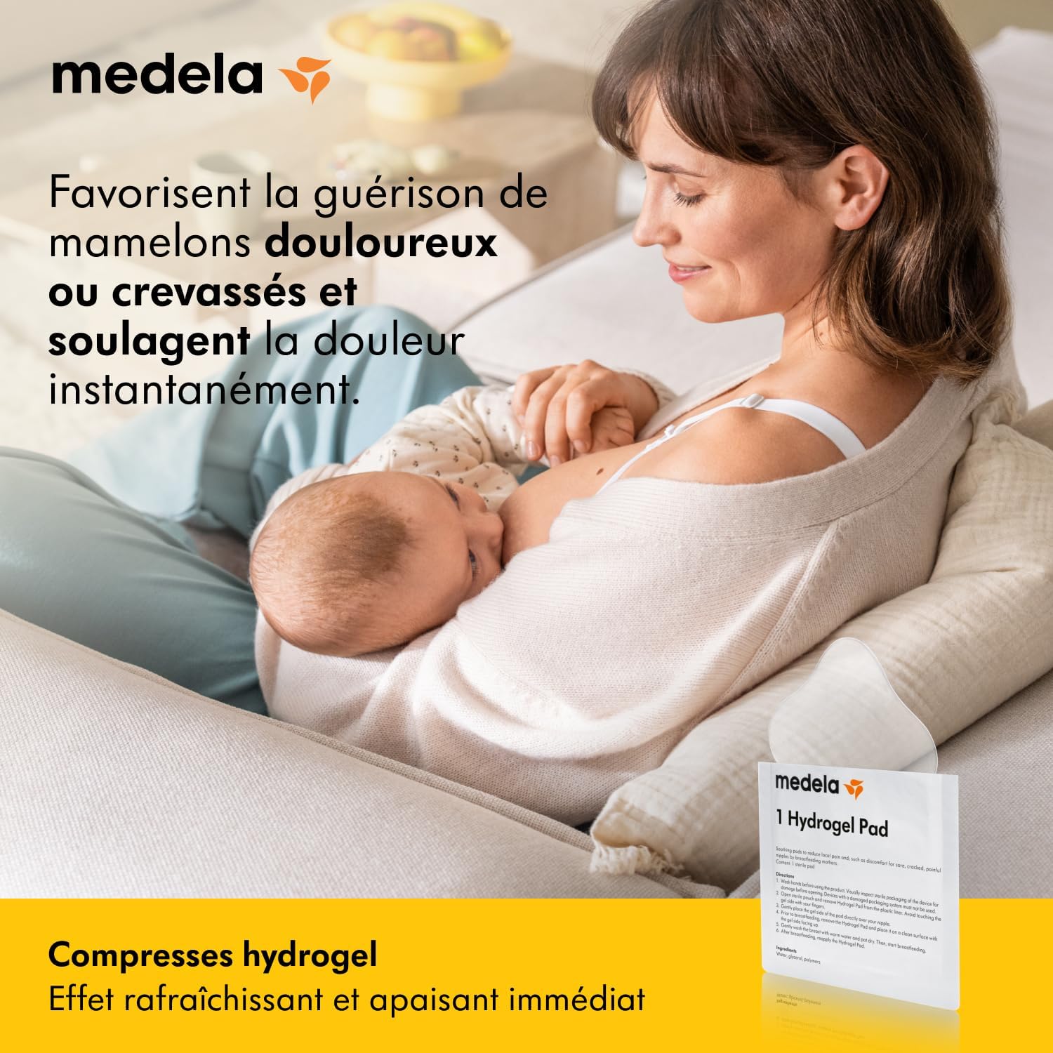 Detalle 2 de Medela Compresses hydrogel lot 4