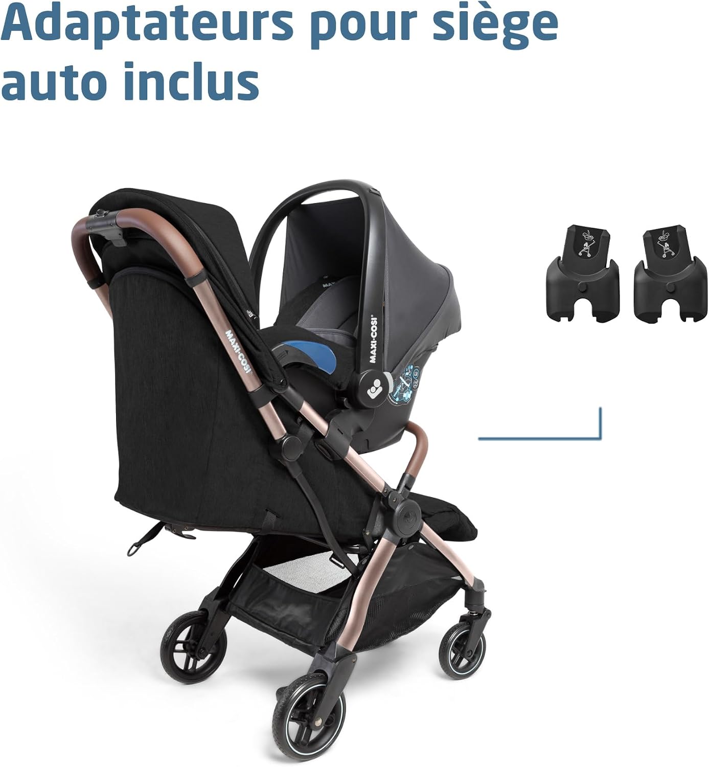 Thumbnail 6 de Maxi-Cosi Eva3 Poussette: légère, compacte et polyvalente pour 0–4 ans