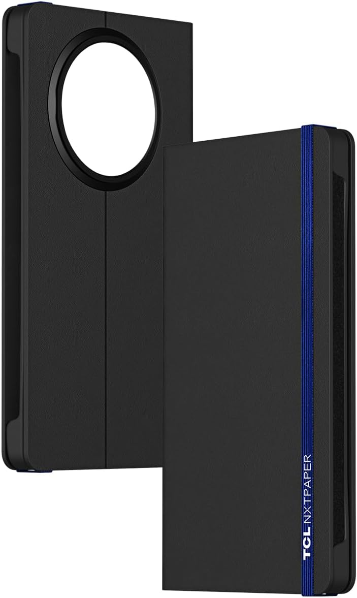 Detalle de TCL Étui de Protection à Rabat magnétique avec Stylet Électromagnétique NXTPAPER 60 Ultra – Texture Papier d'écriture