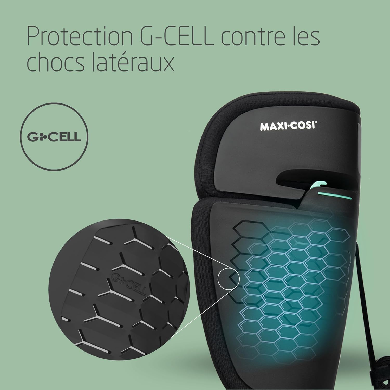 Detalle de Maxi‑Cosi Nomad XL Plus siège auto évolutif 76–150 cm