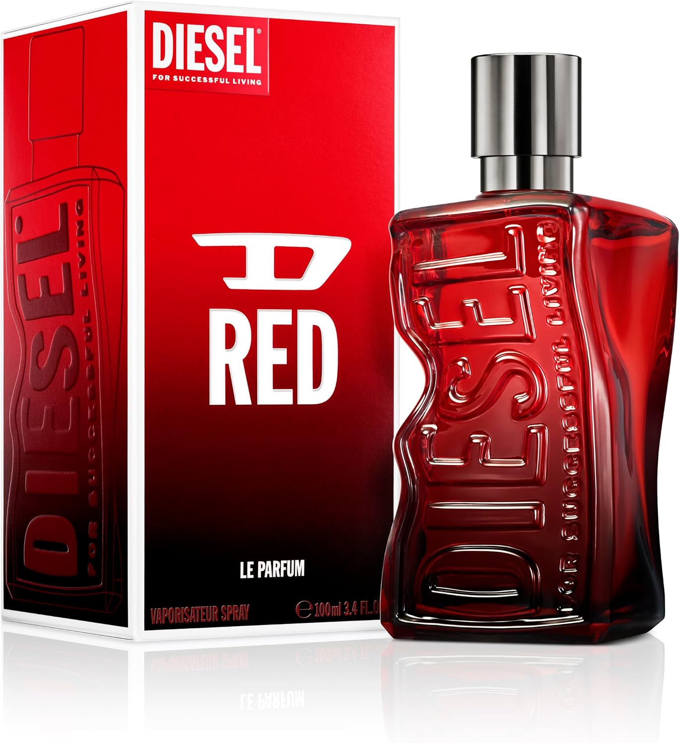 Detalle de Diesel D Red Parfum Pour Homme – Fougère Boisée Intense
