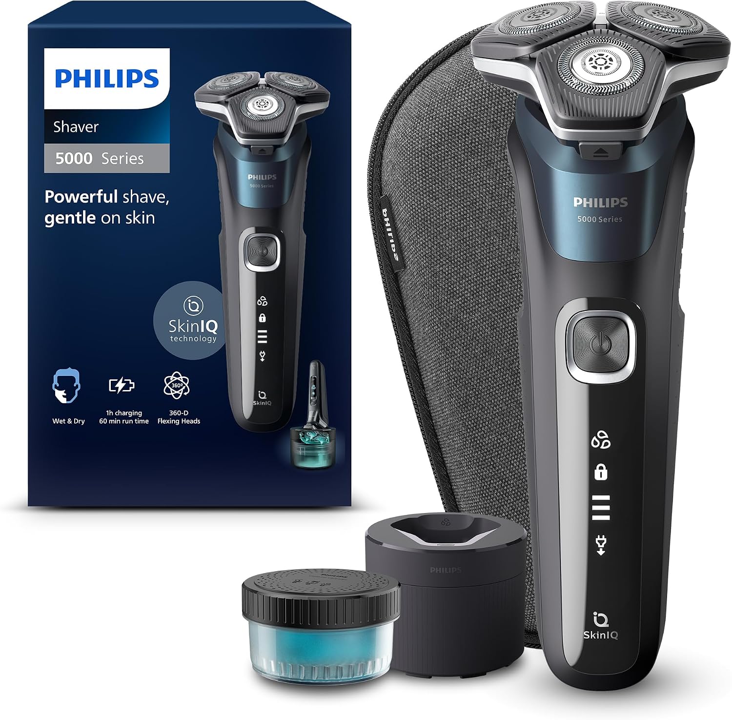 Detalle de Philips Series 5000 rasoir électrique Wet & Dry ✂