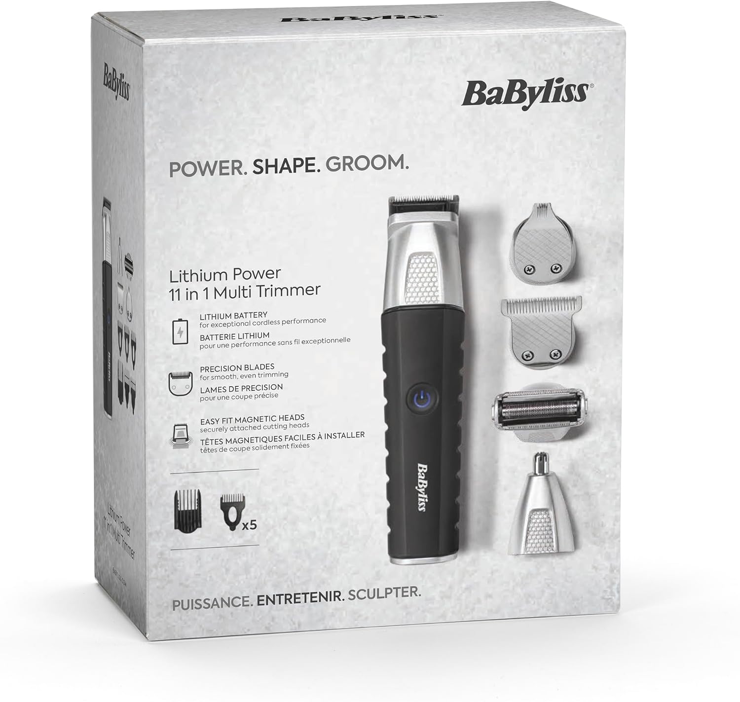 Detalle 2 de BaByliss MT812E Tondeuse 11 en 1 ✂