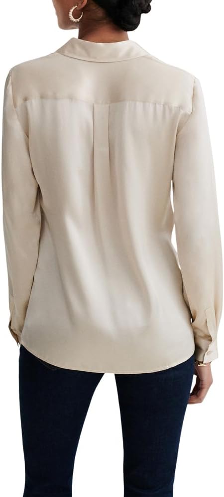 Detalle 2 de Caroll Sk000-jeanneb Blouse Femme – blouse en soie, lot de 1