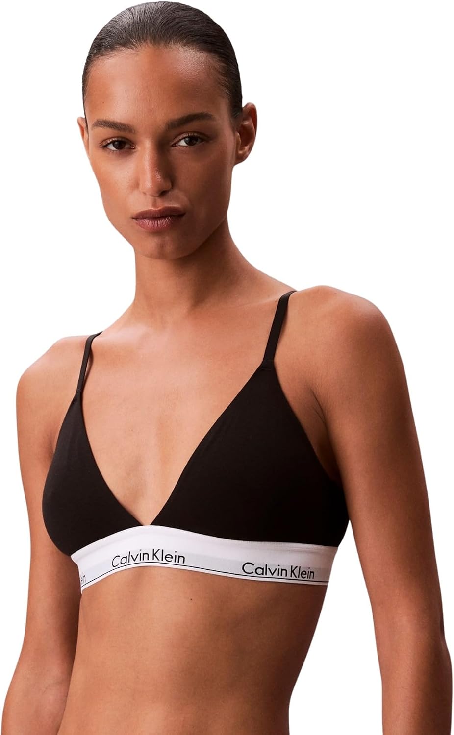 Detalle de Calvin Klein Soutien-Gorge Triangle Femme Lightly Lined avec basque élastique