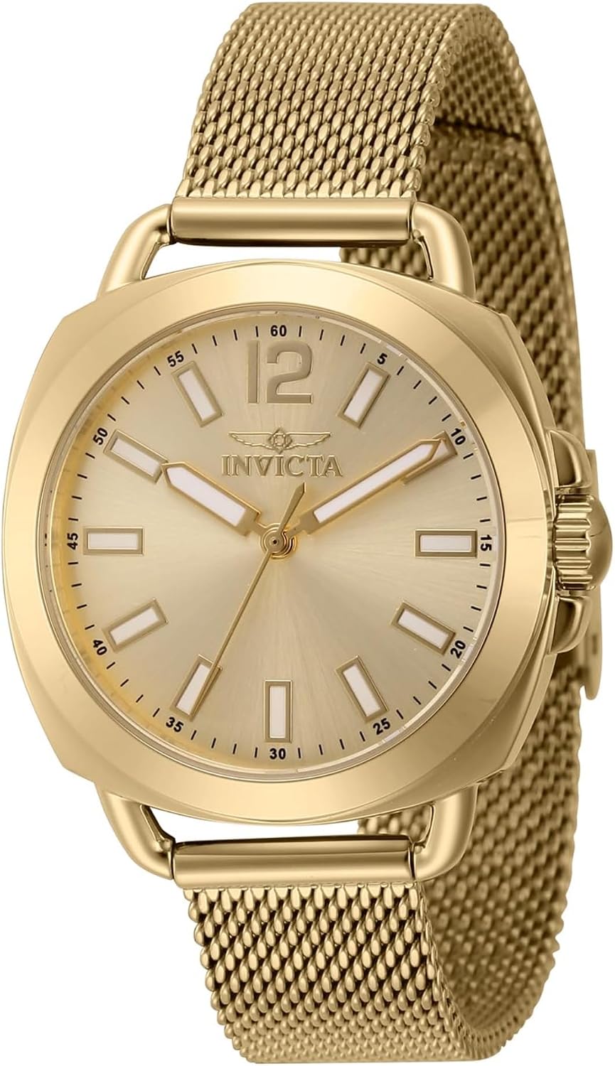 Detalle de Invicta Wildflower 46338 Montre femme quartz en acier inoxydable 32 mm