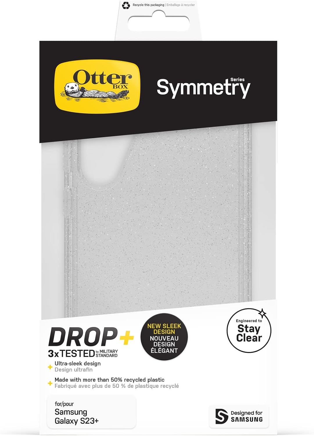Detalle 2 de Otterbox Symmetry Clear Galaxy S23+ pour smartphone