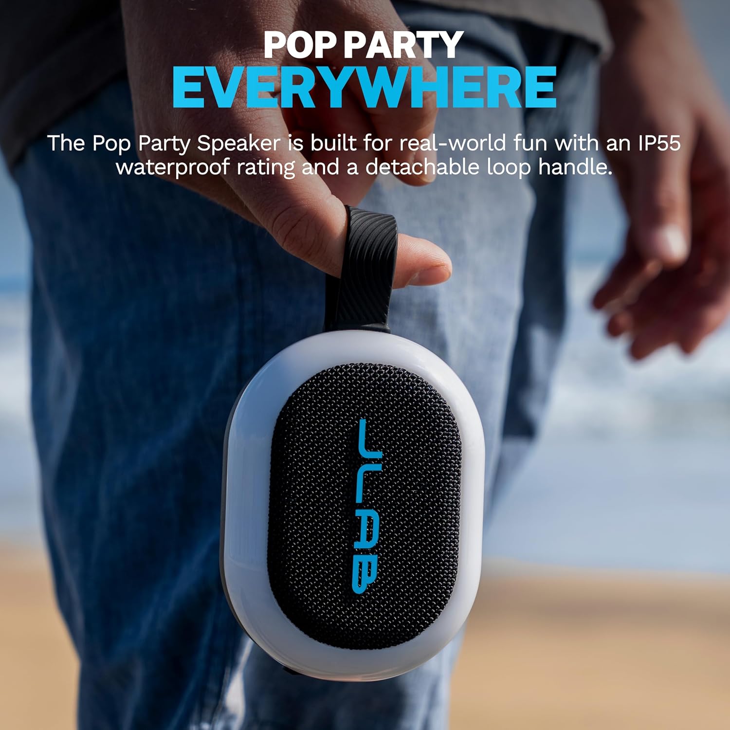 Detalle 2 de JLab Pop Party enceinte Bluetooth 5W