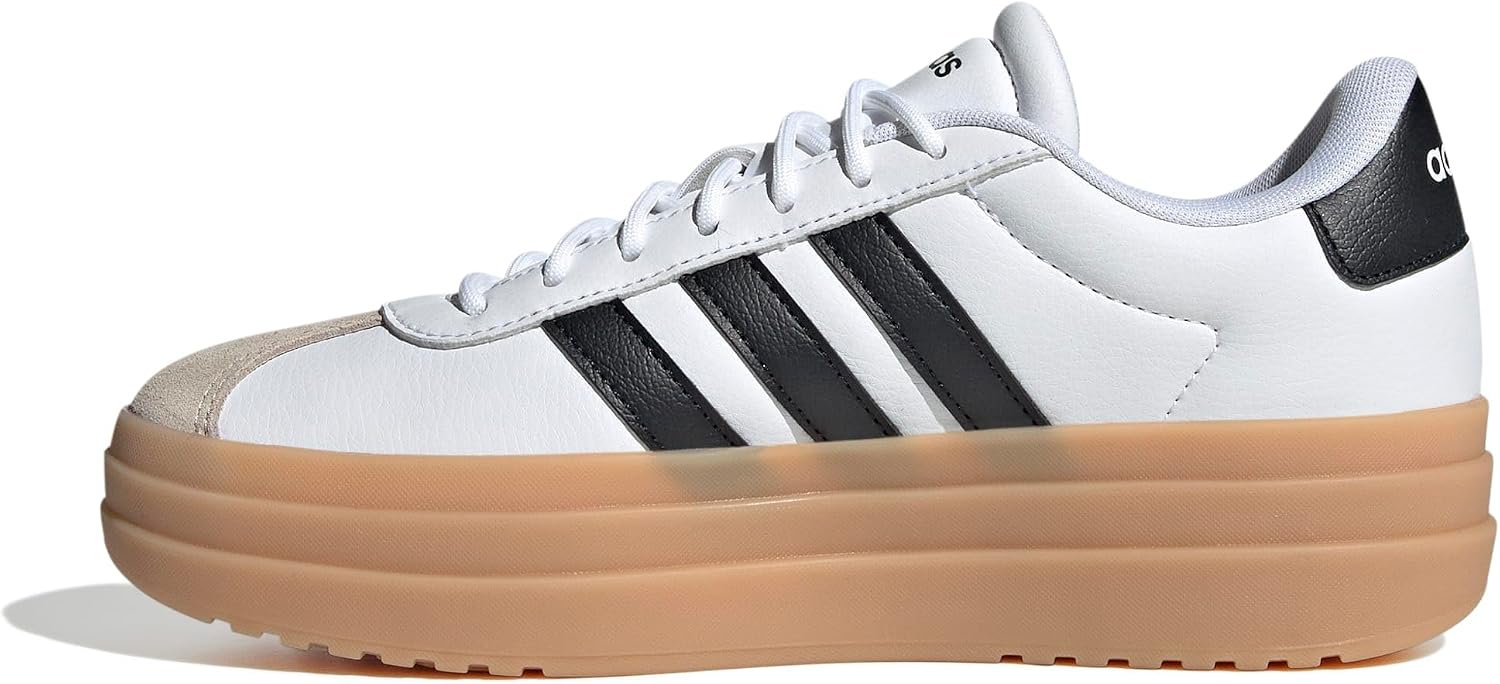 Detalle de Adidas VL Court Bold Femme – Chaussure polyvalente au plateau modeste