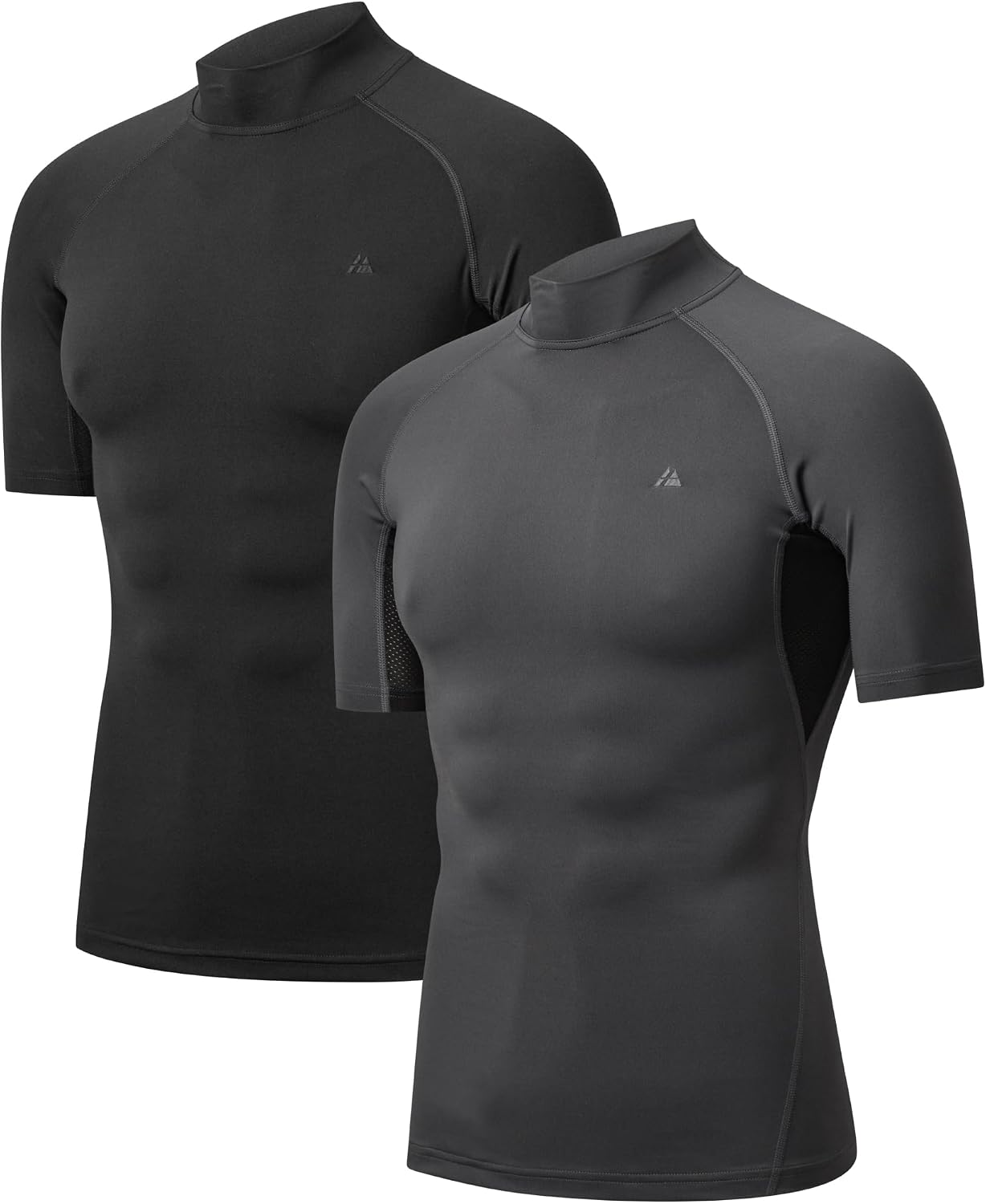 Detalle de DANISH ENDURANCE T-Shirt de compression séchage rapide pour homme (lot de 2)