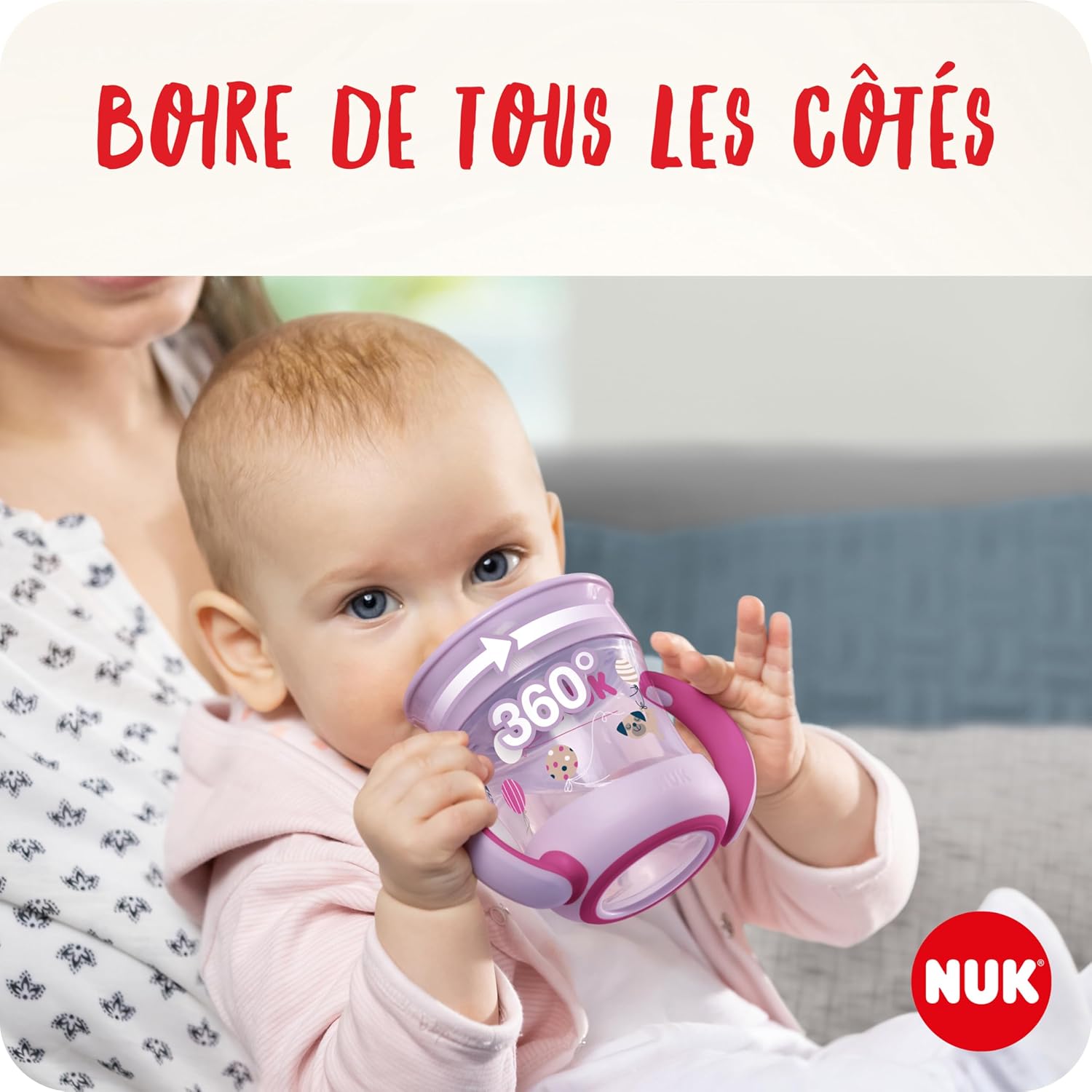 Detalle 2 de NUK Mini Magic Cup 160 ml tasse 360° pour bébé