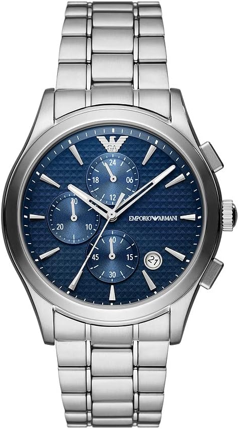 Thumbnail 6 de Emporio Armani Montre pour Hommes Quartz à chronographe, boîtier 42 mm et bracelet en acier inoxydable