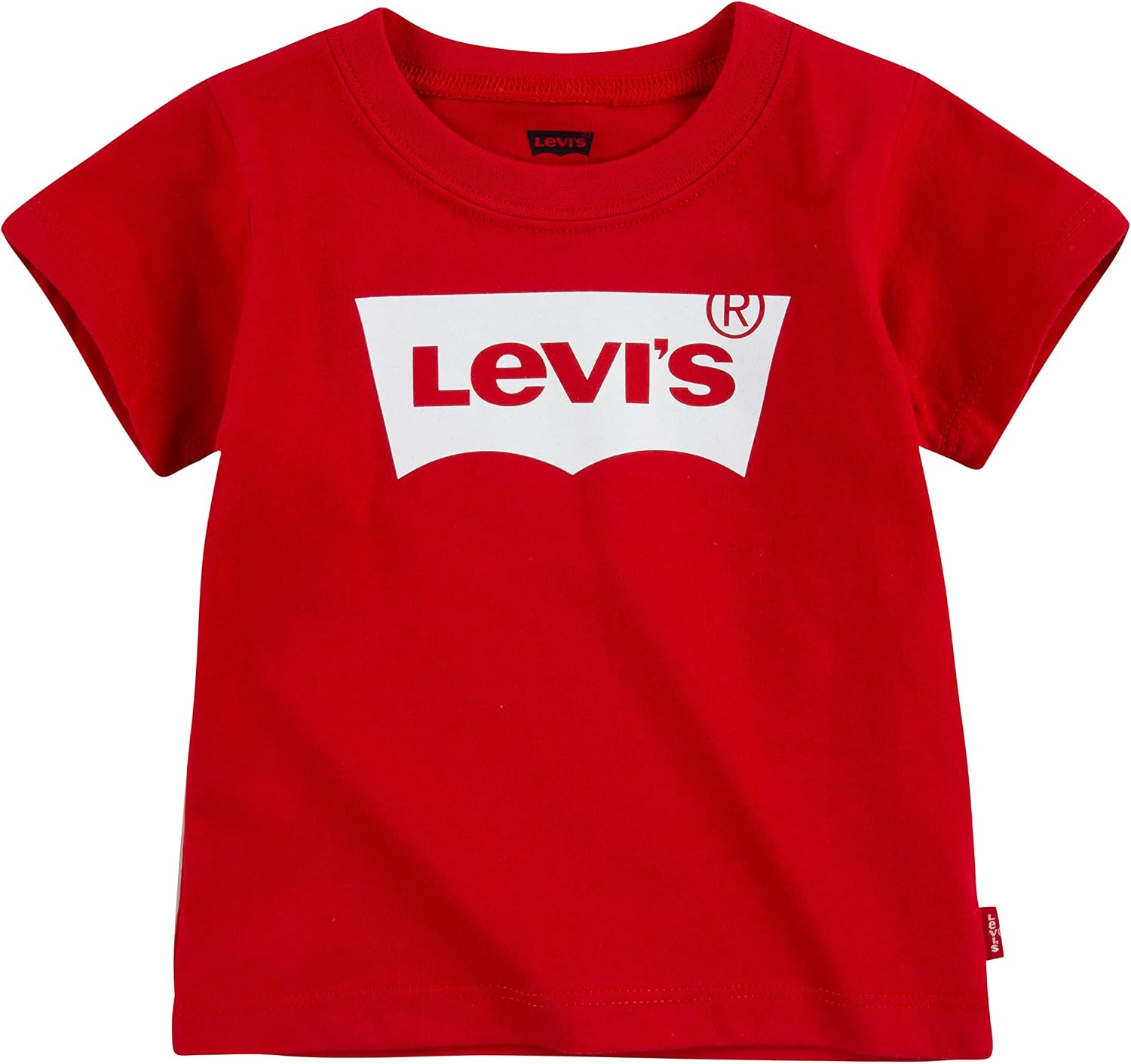 Detalle de Levi’s Boys Batwing Tee Boy : un t-shirt garçon confortable à détails Levi’s