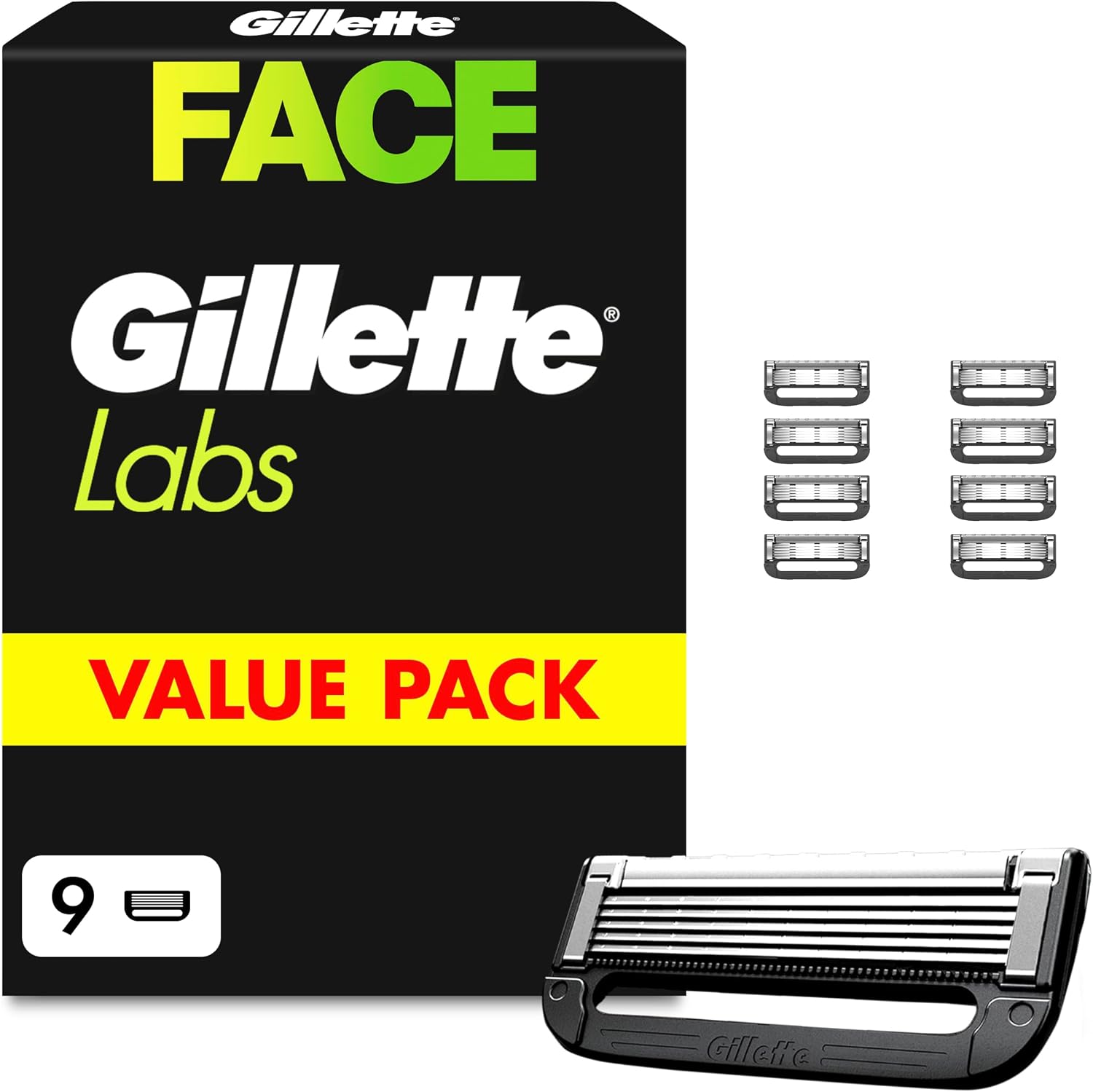 Detalle de Gillette Labs Recharges de rasoir 9 pcs