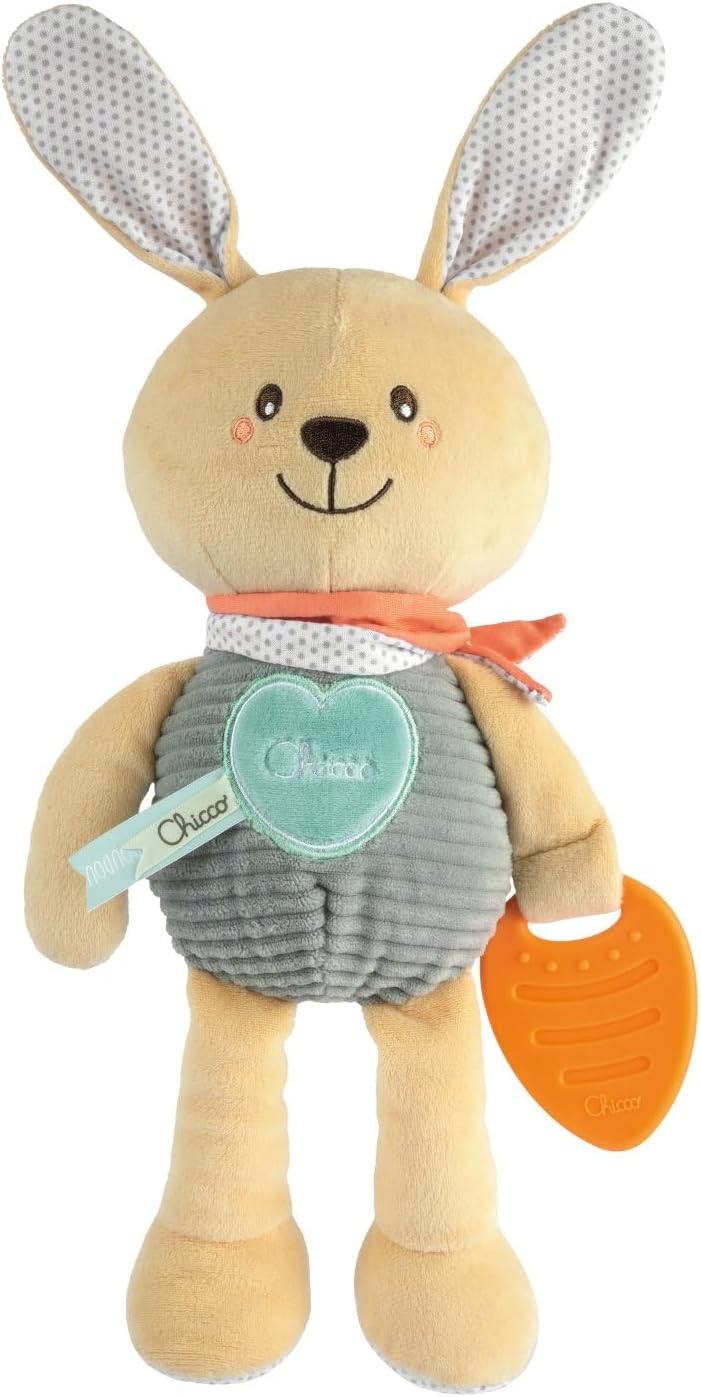 Detalle de Chicco Doudou Lapin Mouchoir My Sweet Doudou – Jouet en velours doux pour bébé dès la naissance