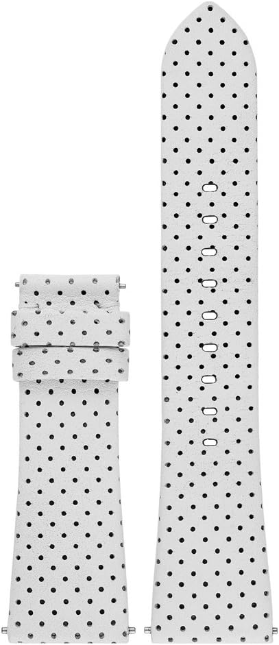 Detalle de Michael Kors Bracelet Femme 18 ou 22 mm en Silicone pour Access Bradshaw – Compatible MK Access