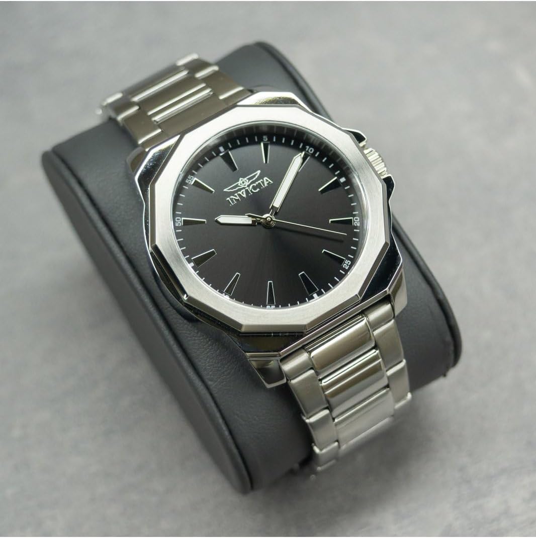 Detalle 2 de Invicta Speedway Montre Homme 42 mm – Mouvement Quartz, Acier Inoxydable