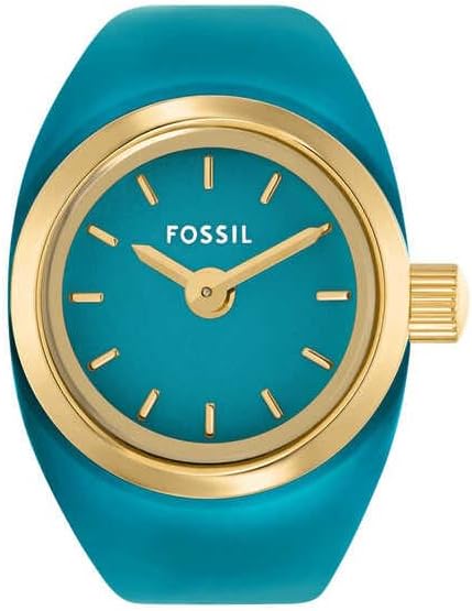 Detalle de Fossil Montre Ring Femmes Quartz Bleu