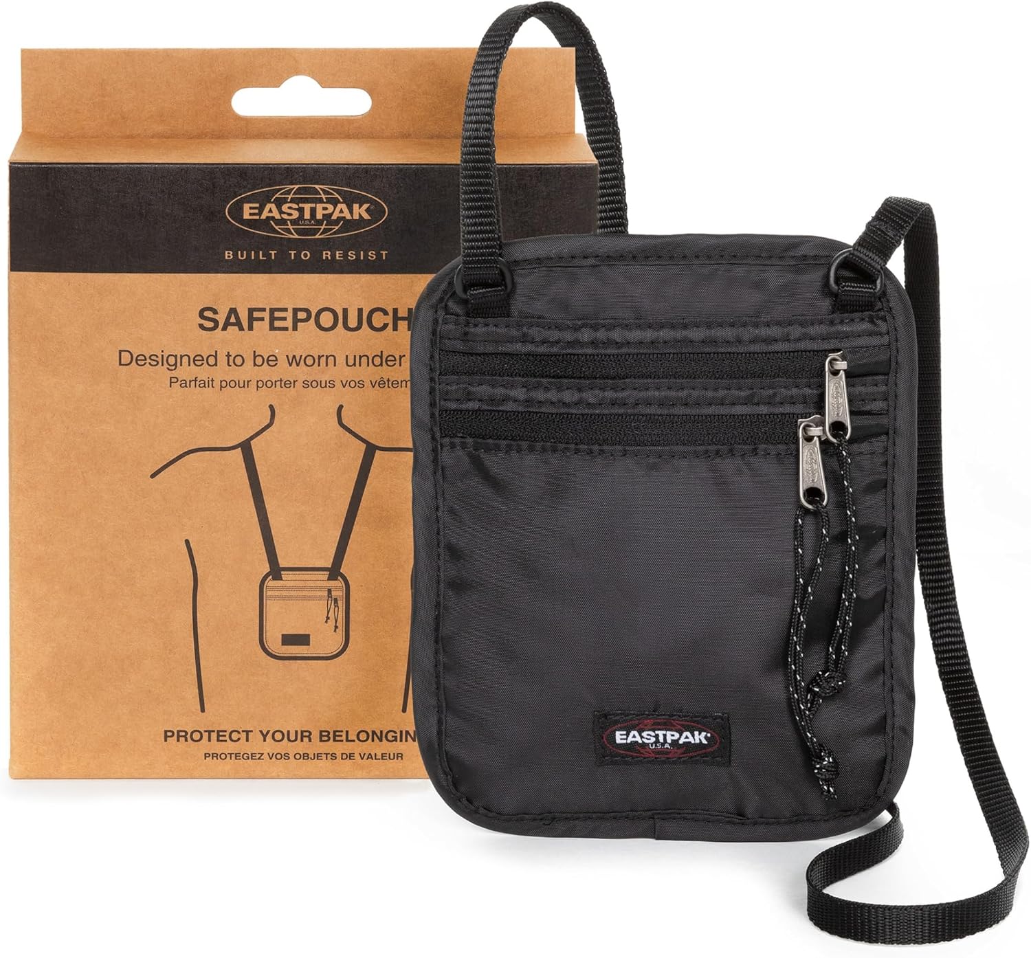 Detalle de Eastpak SAFEPOUCH Trousse de toilette 0,3 L – Black (Noir)