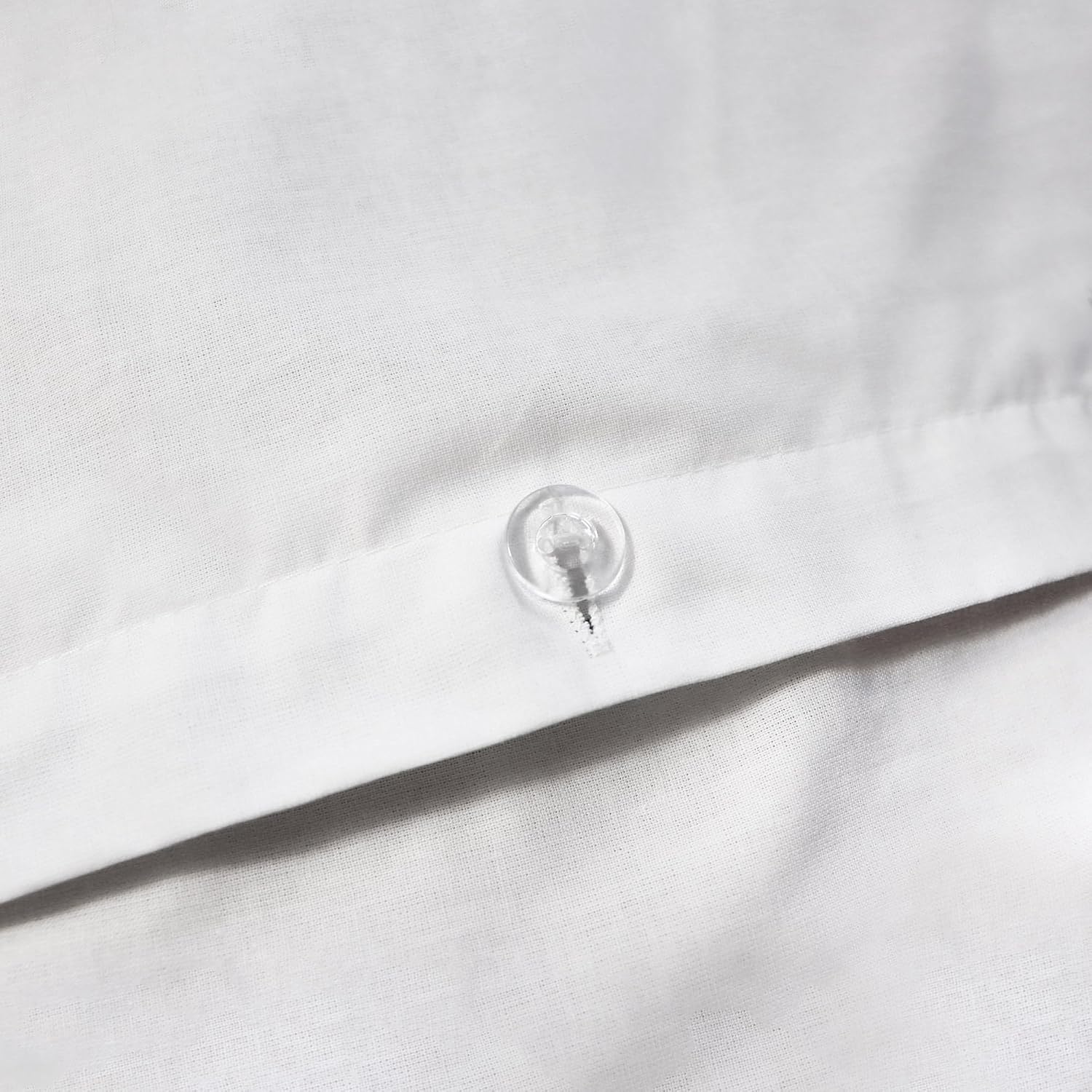 Detalle de PSG Retro White Parure de Lit CTI – Housse de Couette 140x200 cm + Taie 63x63 cm, 100% coton, réversible