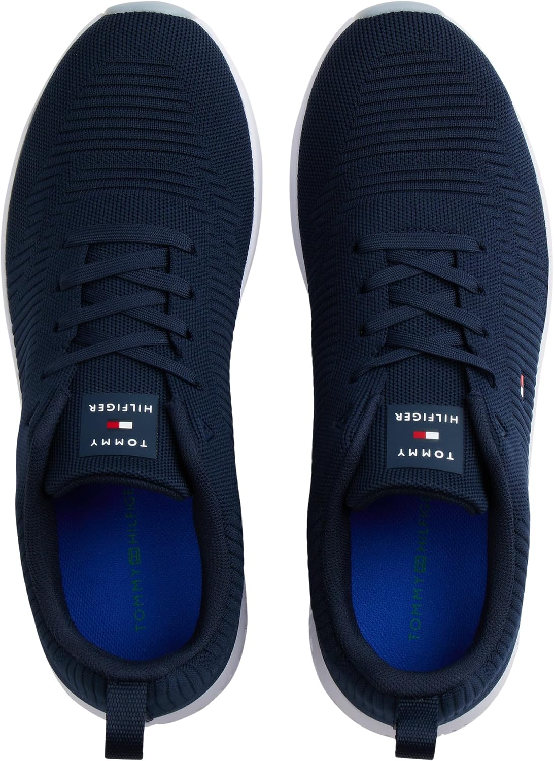 Detalle de Tommy Hilfiger Baskets de Running Homme Corporate Knit Rib Runner