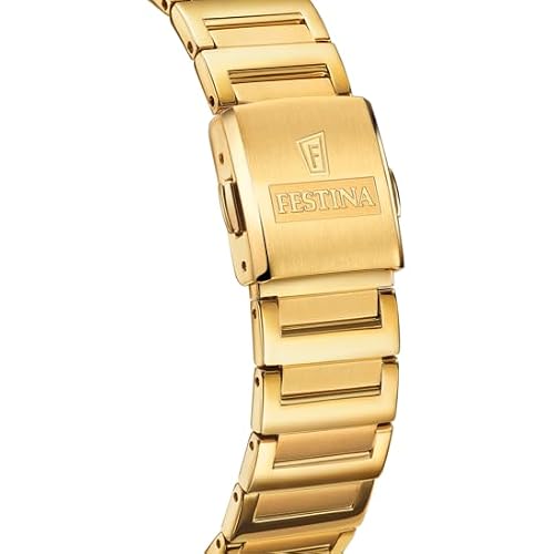 Detalle 2 de Festina Montre Femme Analogique Acier Doré