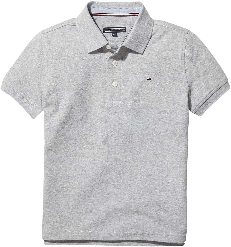 Detalle de Polo Tommy Hilfiger KB0KB00249 Garçon — élegance décontractée en coton élasthane
