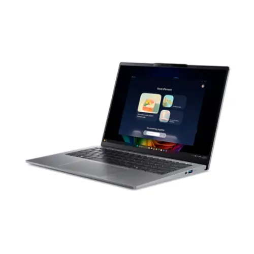 Detalle de Acer Swift Go 14 AI OLED (SFG14-64) : ultrafin 14" OLED AMD Ryzen AI 7, 32 Go RAM et 1 To SSD
