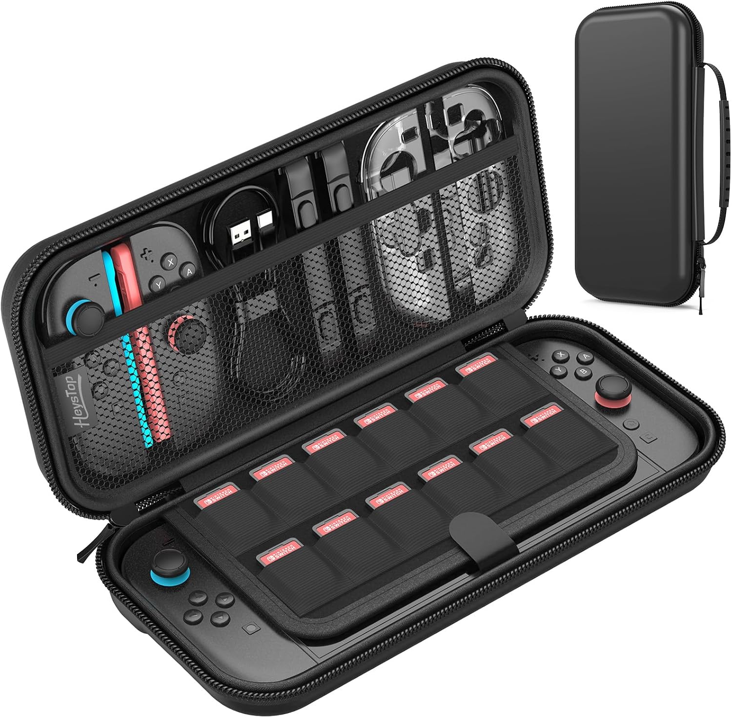 Detalle de HEYSTOP Étui pour Nintendo Switch 2 – housse rigide