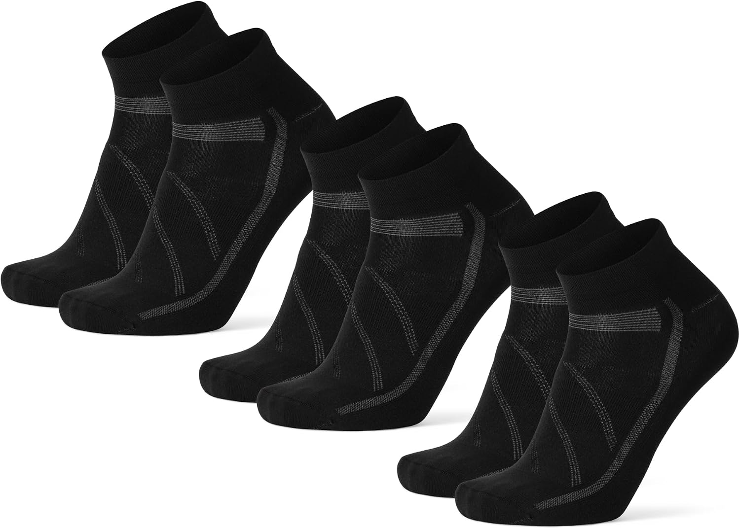 Detalle de Chaussettes DANISH ENDURANCE pour vélo, 3 paires