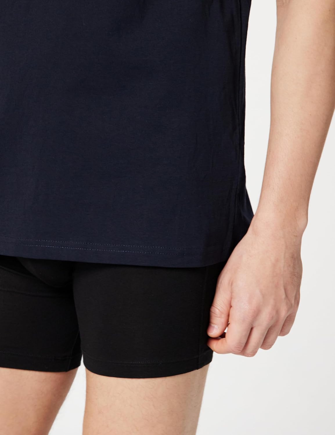 Detalle de Tommy Hilfiger 3p SS Tee Um0um03870 T‑Shirt S/S Homme (Lot de 1)