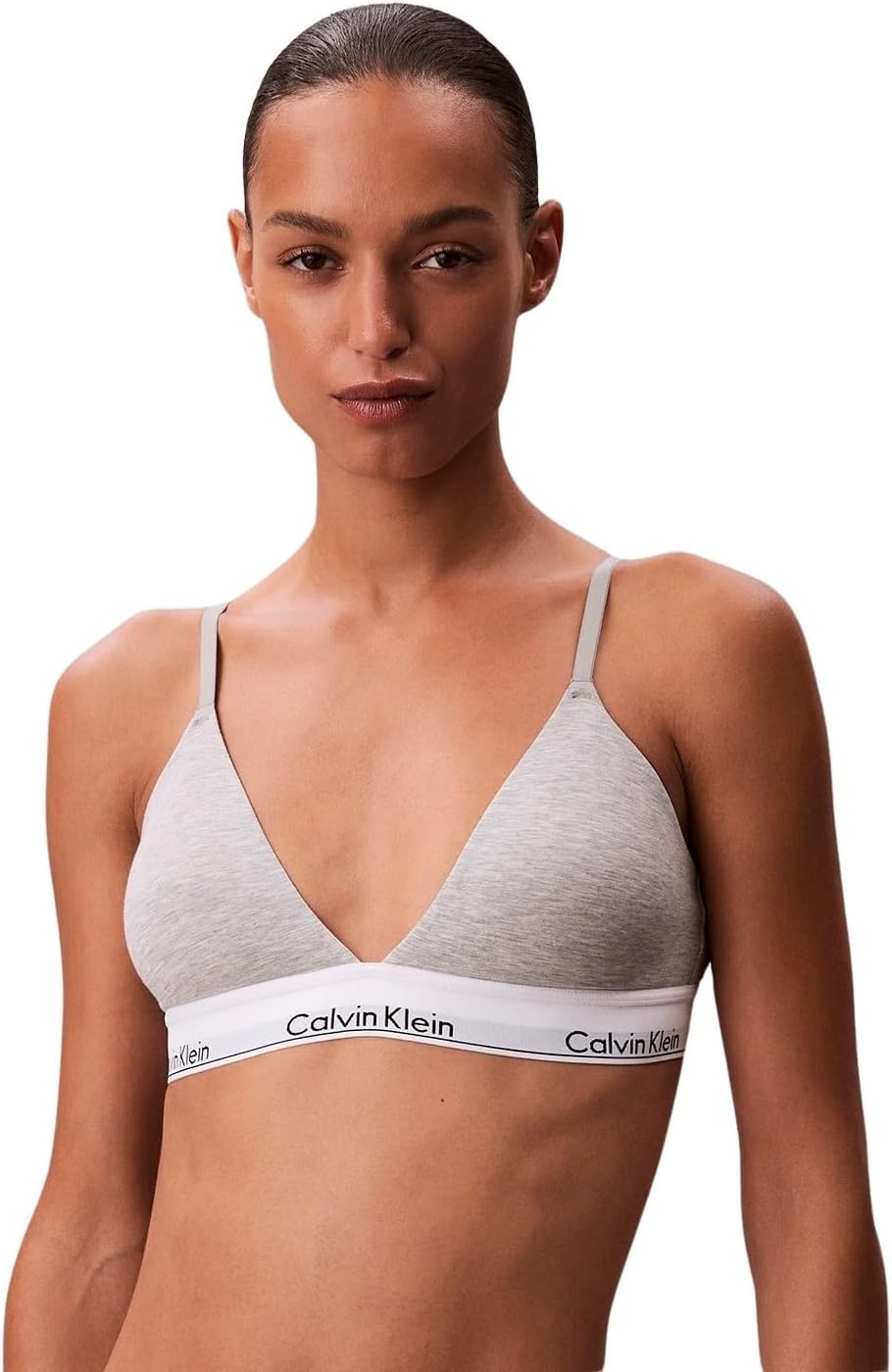 Detalle de Calvin Klein Soutien-Gorge Triangle Femme Lightly Lined avec basque élastique