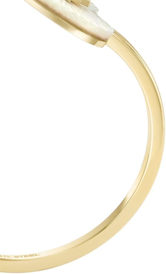 Detalle de FOSSIL Anneaux ouverts en acier inoxydable pour femmes