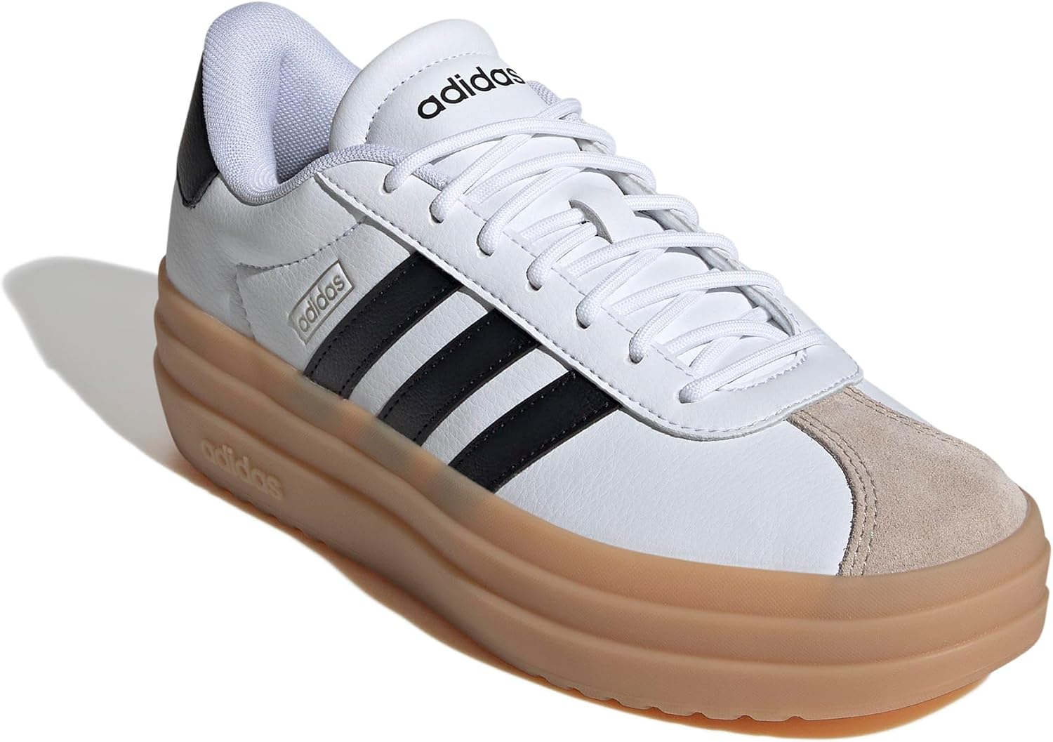 Detalle de Adidas VL Court Bold Femme – Chaussure polyvalente au plateau modeste