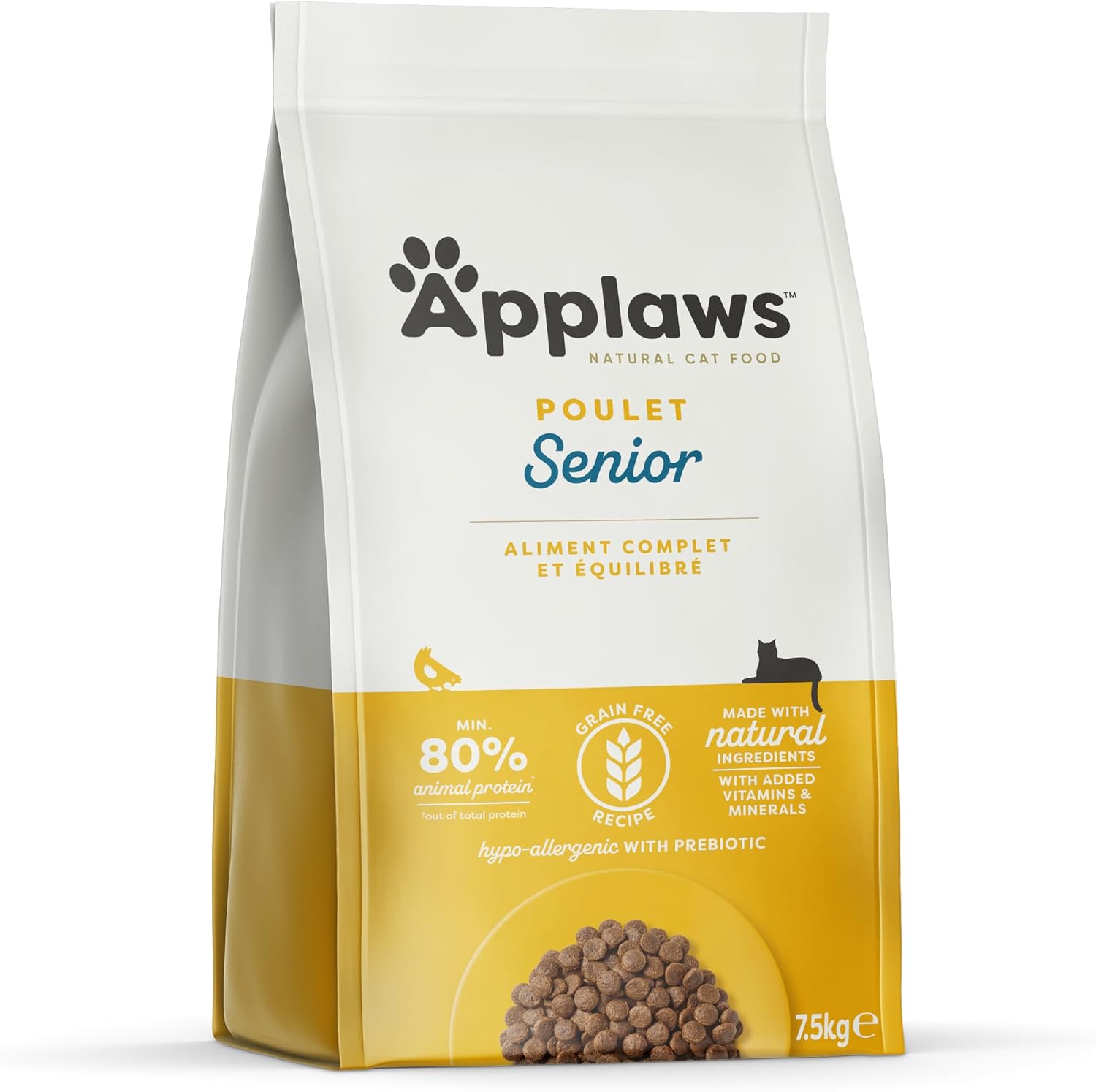 Detalle de Applaws Natural – Aliment sec chatons, croquettes au poulet – 7,5 kg