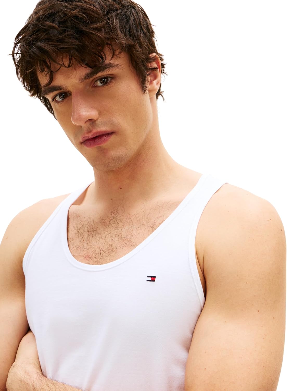 Detalle 2 de Tommy Hilfiger Débardeurs Homme Lot de 3 en Coton