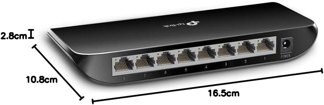 Detalle 2 de TP-Link TL-SG1008D : switch Ethernet Gigabit 8 ports pour étendre votre réseau