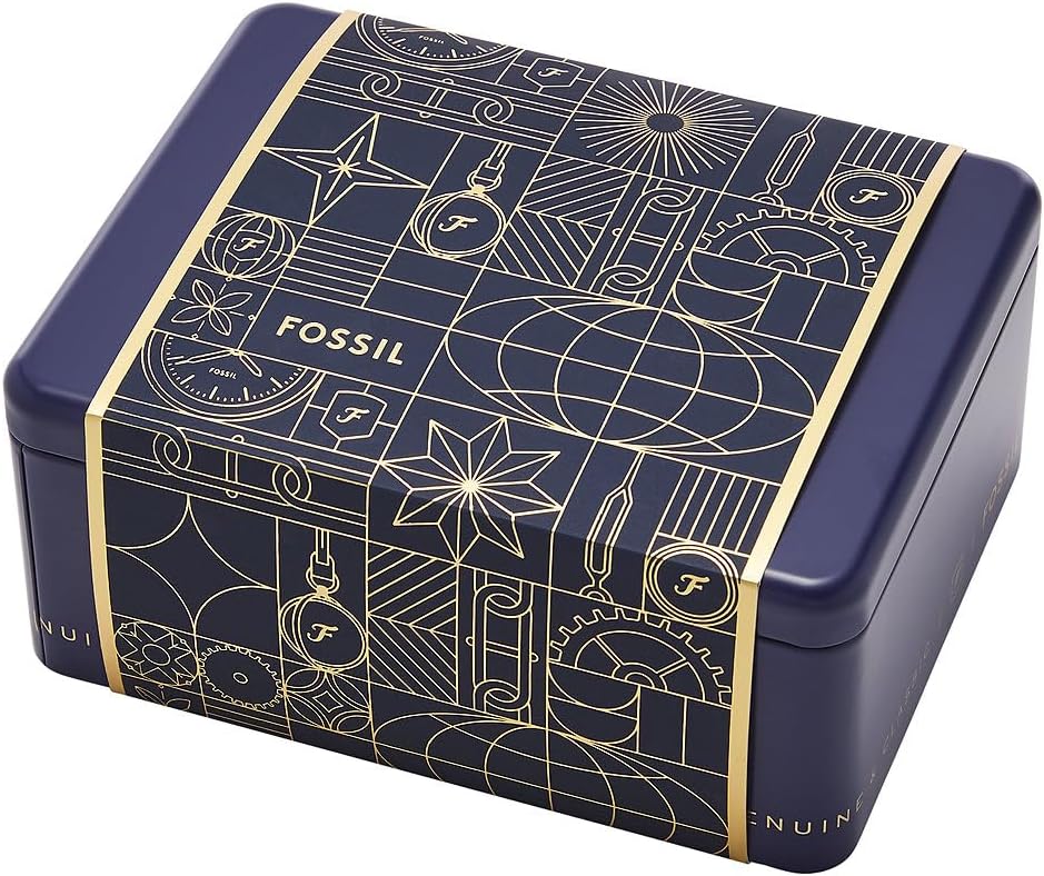 Detalle de Montre Fossil Raquel pour femmes à quartz, bracelet cuir ou acier inoxydable