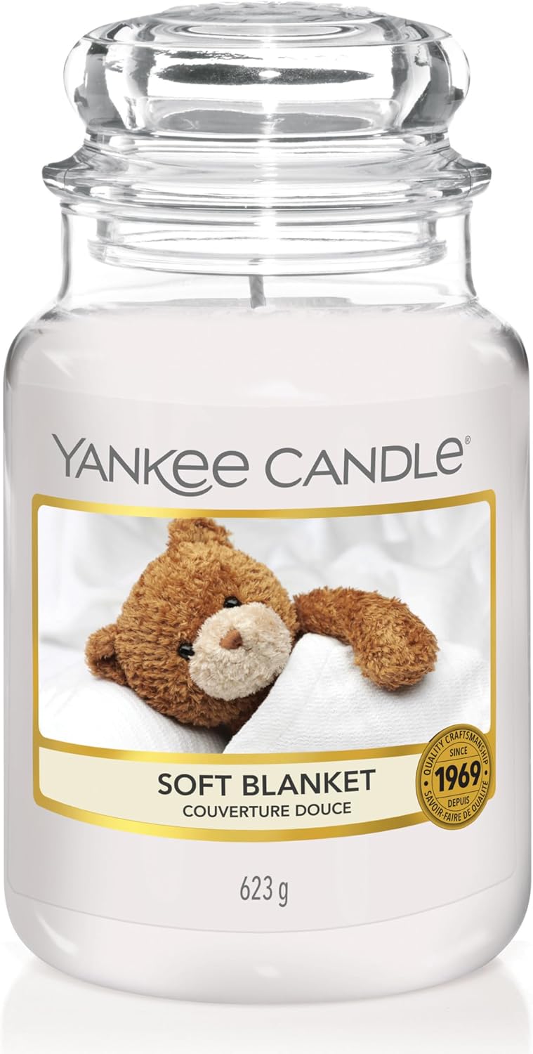 Detalle de Bougie Yankee Candle Couverture douce, 150 h ⏳