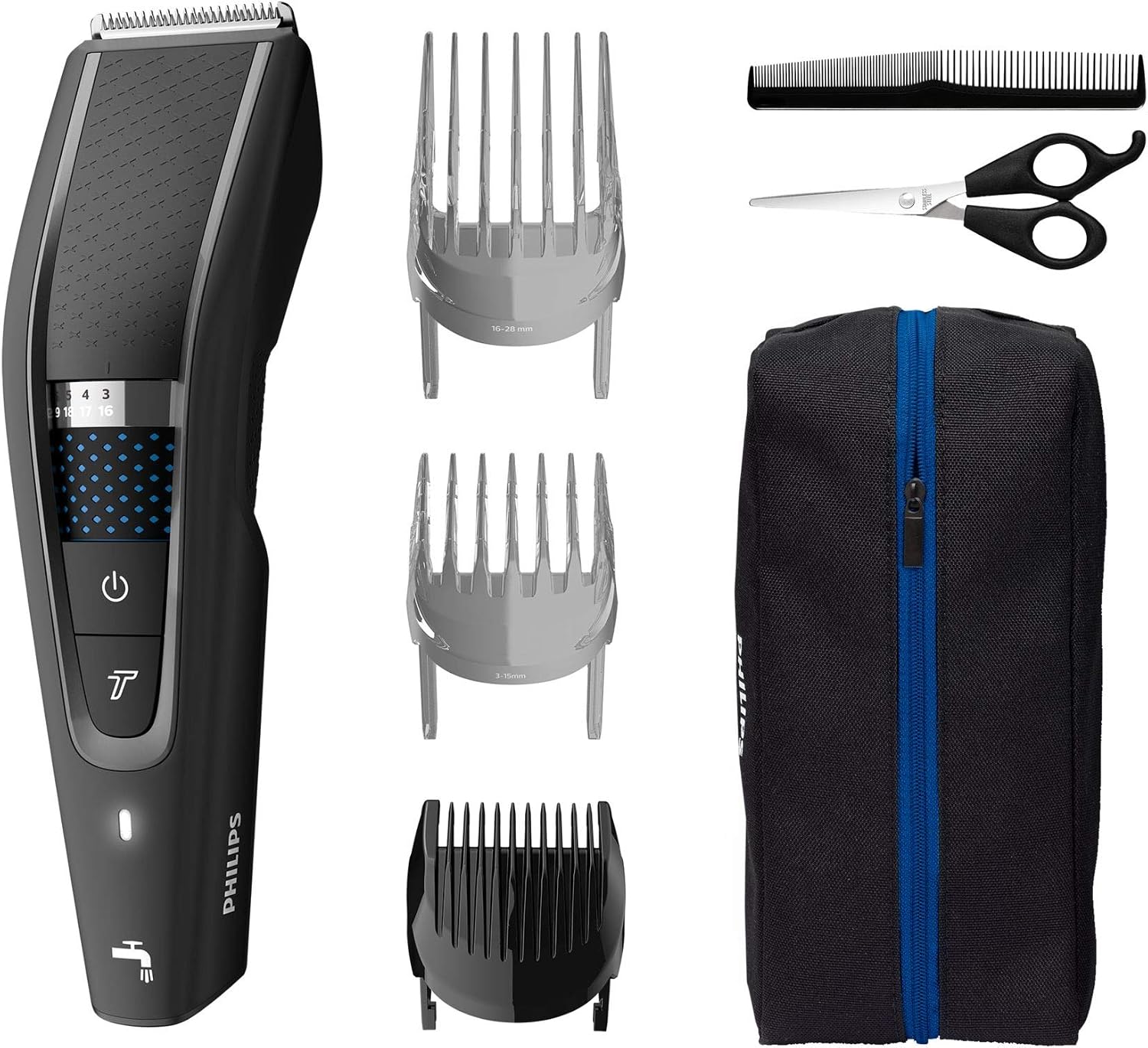 Detalle de Philips Tondeuse Cheveux et Barbe Series 5000 avec kit