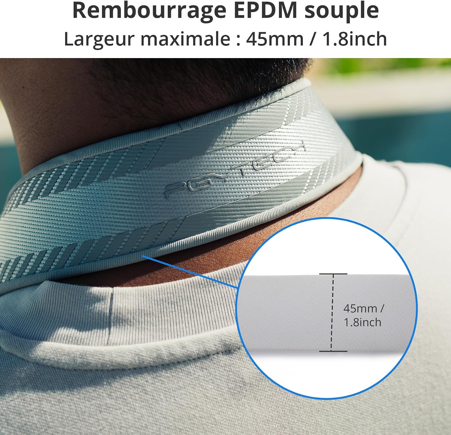 Detalle de PGYTECH Bandoulière pour Appareil Photo – Sangle d’épaule 3-en-1, réglable, avec boucles de dégagement rapide, vert