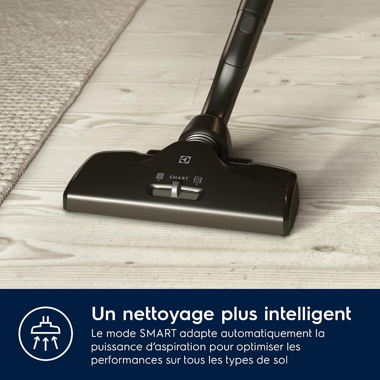 Detalle de Electrolux Pure D8 PD82-8DB : Aspirateur traîneau avec sac, ultra silencieux et commandes à distance
