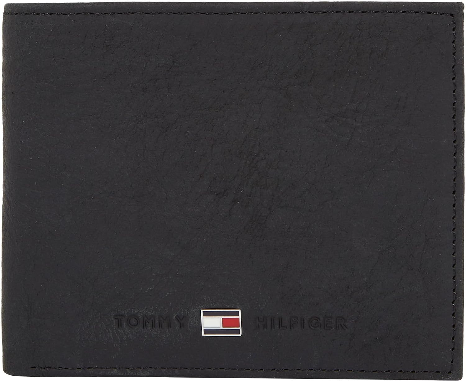 Detalle de Tommy Hilfiger Portefeuille Homme Johnson Mini CC Wallet en Cuir
