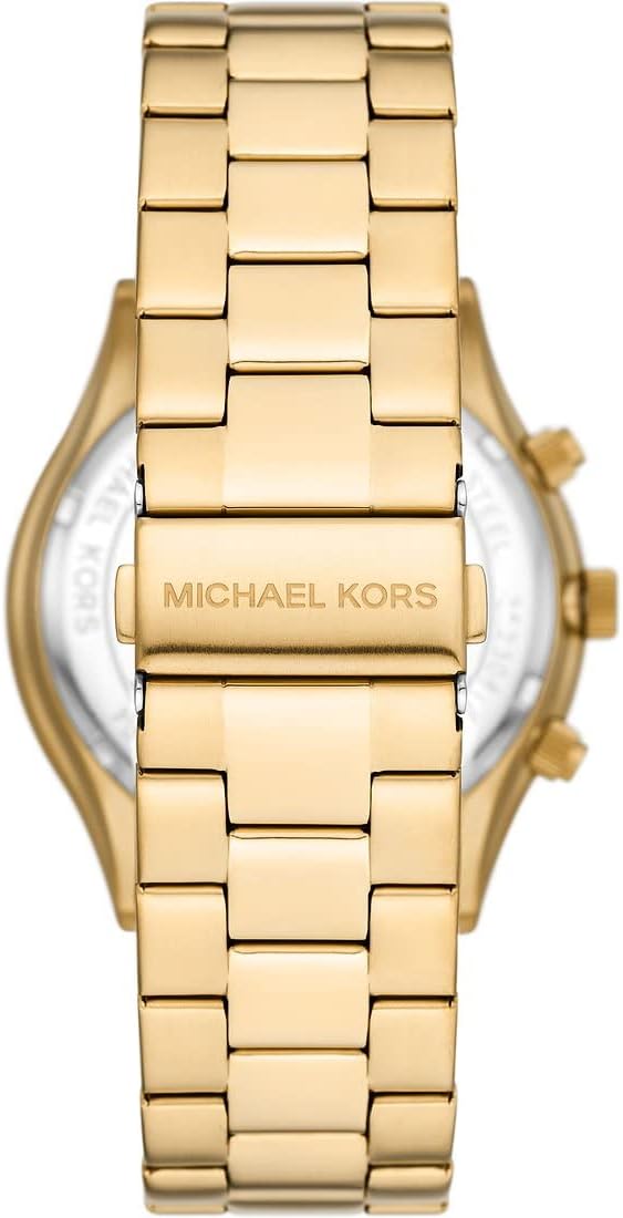 Detalle 1 de Michael Kors MK1076SET montre homme en acier inoxydable doré