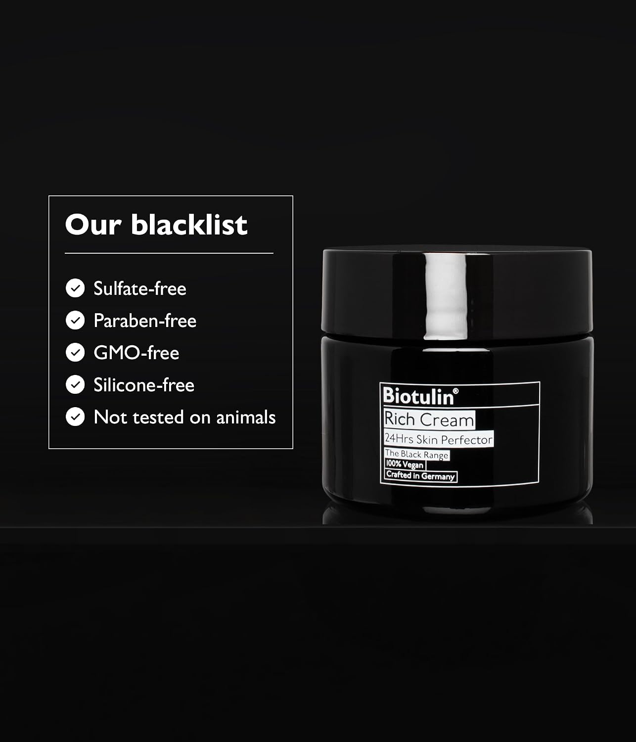 Detalle 2 de Biotulin Rich Cream 50ml, crème anti-rides avec spilanthol