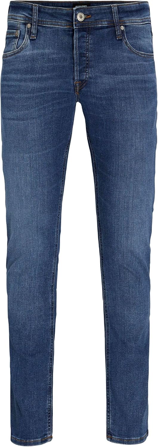 Detalle de Jack & Jones Jjiglenn Jjoriginal AM 817 NOOS : jeans slim fit taille basse pour homme