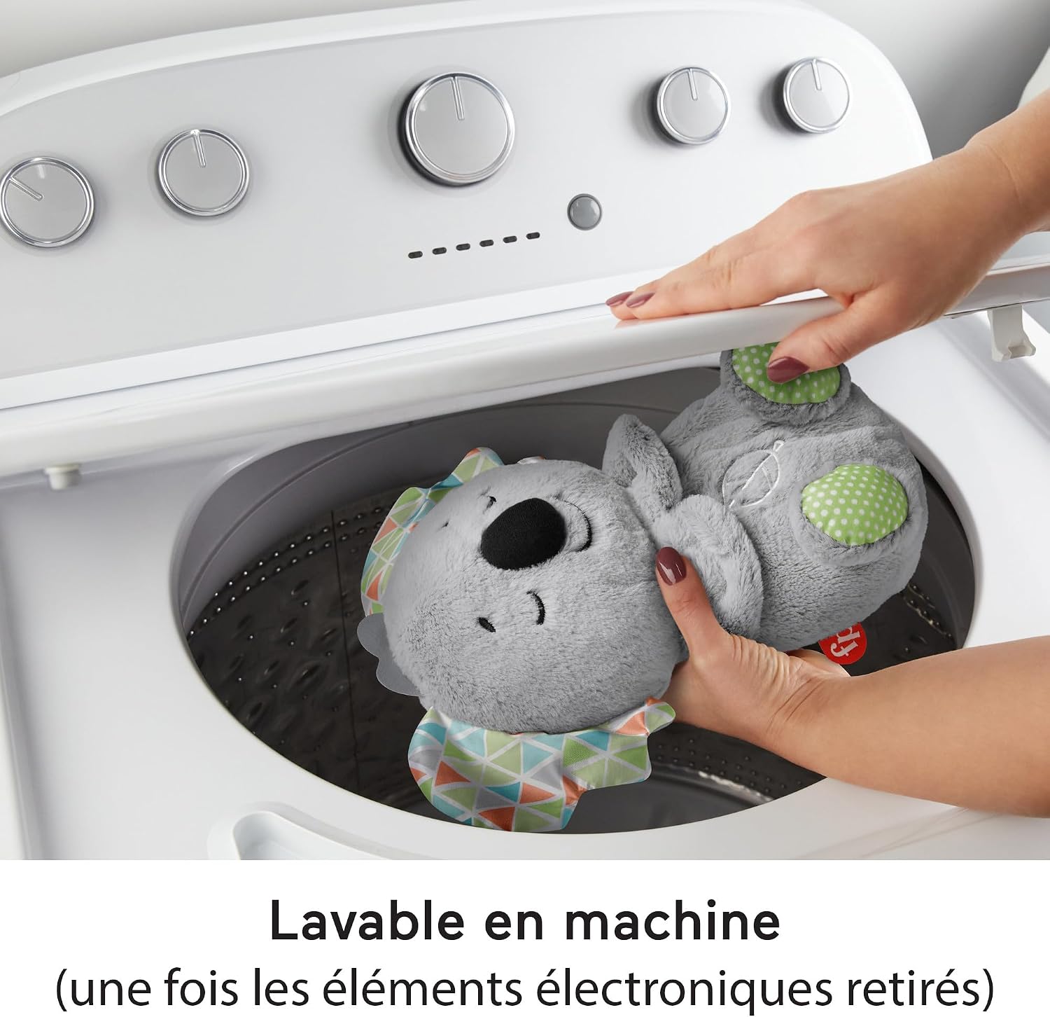 Detalle de Fisher-Price Mon Koala Câlins Bonne Nuit (HBP87) – peluche koala musical apaisante pour bébé dès la naissance